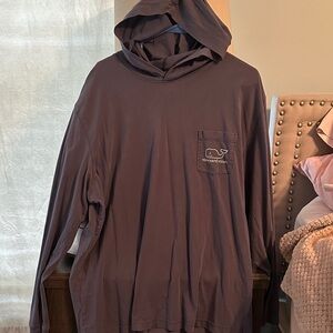 Bundle of 2 Vineyard Vines Men's Dark blue shirt with Hoodie